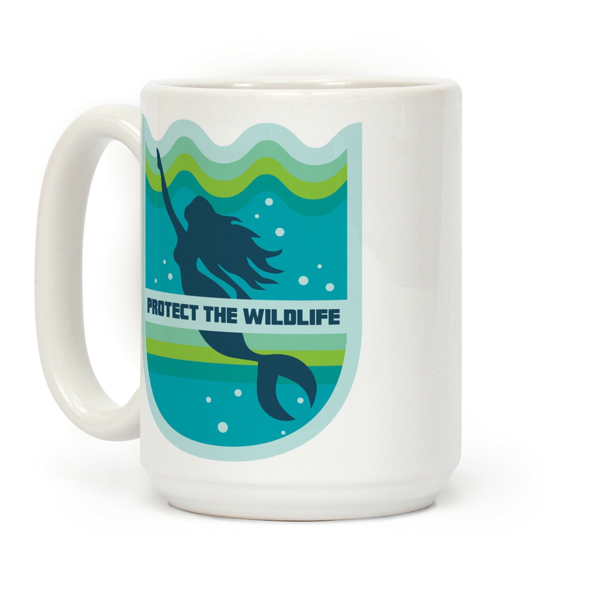 Protect The Wildlife (Mermaid) Coffee Mug